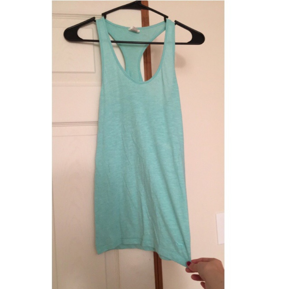 Teal Racerback shirt
